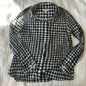 Madewell Broadway & Broome Gingham Button Down Shirt